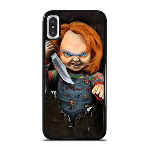 CHUCKY SCARY DOLL KNIFE iPhone X / XS Case