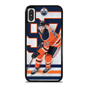 CONNOR MCDAVID EDMONTON OILER HOCKEY iPhone X / XS Case