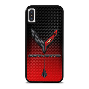 CORVETTE CHEVY STINGRAY LOGO RED iPhone X / XS Case
