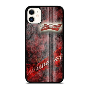 BUDWEISER BEER LOGO GRUNGE iPhone 11 Case BUDWEISER BEER LOGO GRUNGE iPhone 11 Case