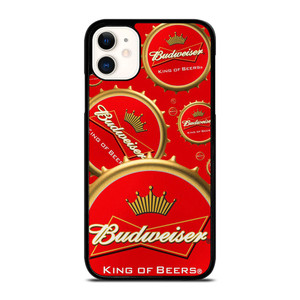 BUDWEISER BOTTLE CAP LOGO iPhone 11 Case
