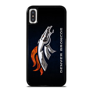 DENVER BRONCOS LOGO SILVER HORSE iPhone X / XS Case