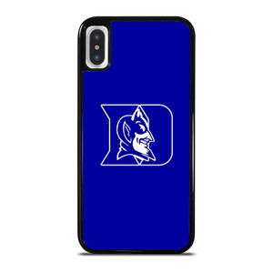 DUKE BLUE DEVILS LOGO UNIVERSITY BASKETBALL 4 iPhone X / XS Case