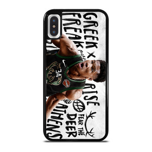 GIANNIS ANTETOKOUNMPO MILWAUKEE BUCKS WALLPAPER iPhone X / XS Case GIANNIS ANTETOKOUNMPO MILWAUKEE BUCKS WALLPAPER iPhone X / XS Case