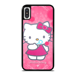 HELLO KITTY CUTE PINK iPhone X / XS Case