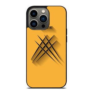 WOLFERINE YELLOW CLAW X-MEN iPhone 13 Pro Case WOLFERINE YELLOW CLAW X-MEN iPhone 13 Pro Case