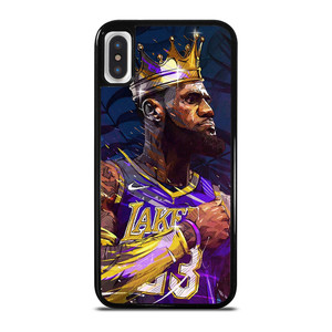 KING LEBRON JAMES LA LAKERS 23 iPhone X / XS Case