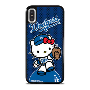LA DODGERS HELLO KITTY iPhone X / XS Case