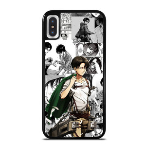 LEVI ACKERMAN CARTOON MANGA ATTACK ON TITAN iPhone X / XS Case