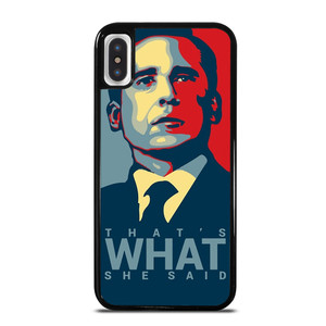 MICHAEL SCOTT ART iPhone X / XS Case