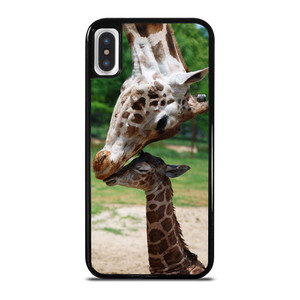 MOM AND BABY GIRAFFE iPhone X / XS Case