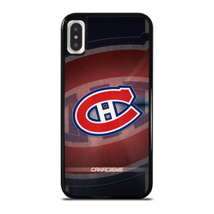 MONTREAL CANADIENS LOGO ICE HOCKEY iPhone X / XS Case