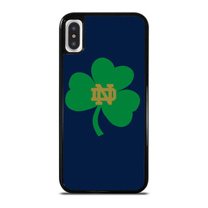 NOTRE DAME FIGHTING IRISH LEAF LOGO iPhone X / XS Case