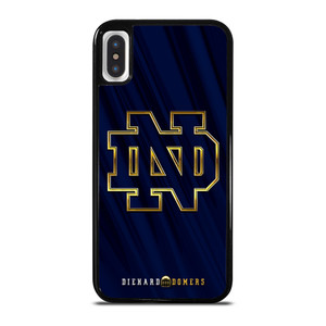 NOTRE DAME IRISH ND INITIAL LOGO iPhone X / XS Case NOTRE DAME IRISH ND INITIAL LOGO iPhone X / XS Case