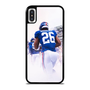 NY NEW YORK GIANTS SAQUON BARKLEY BACK SIDE iPhone X / XS Case NY NEW YORK GIANTS SAQUON BARKLEY BACK SIDE iPhone X / XS Case