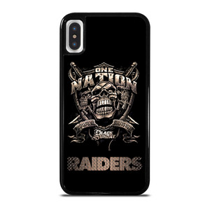 OAKLAND RAIDERS FOOTBALL ONE NATION iPhone X / XS Case
