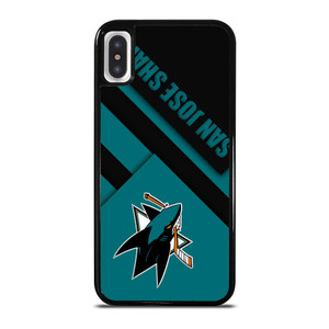 SAN JOSE SHARKS LOGO NHL iPhone X / XS Case SAN JOSE SHARKS LOGO NHL iPhone X / XS Case