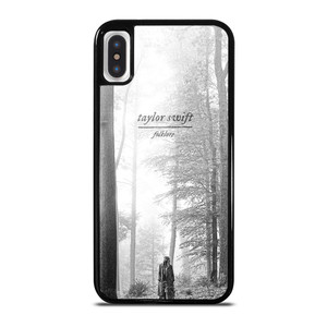 TAYLOR SWIFT FOLKLORE ALBUM COVER iPhone X / XS Case