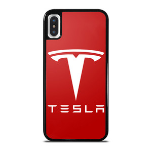 TESLA MOTORS RED LOGO iPhone X / XS Case