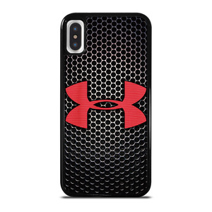 UNDER ARMOUR BLACK SYMBOL RED iPhone X / XS Case