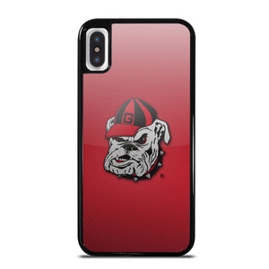 UNIVERSITY OF GEORGIA BULLDOGS UGA RED HAT iPhone X / XS Case