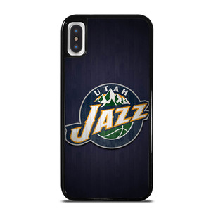UTAH JAZZ BASKETBALL TEAM WOODEN LOGO iPhone X / XS Case