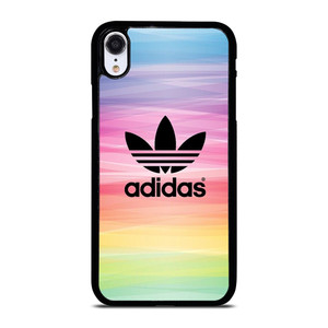ADIDAS SHOES LOGO RAINBOW iPhone XR Case
