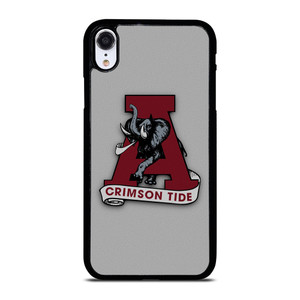 ALABAMA CRIMSON TIDE LOGO INITIAL iPhone XR Case ALABAMA CRIMSON TIDE LOGO INITIAL iPhone XR Case
