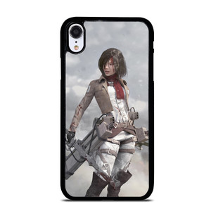 ATTACK ON TITAN MIKASA ACKERMAN SNOW iPhone XR Case