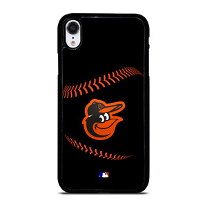 BALTIMORE ORIOLES BASEBALL BLACK iPhone XR Case