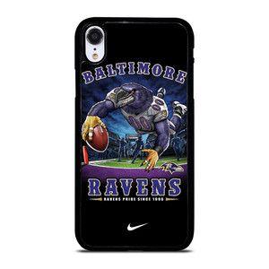 BALTIMORE RAVENS NFL ART iPhone XR Case