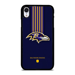 BALTIMORE RAVENS STRIP iPhone XR Case