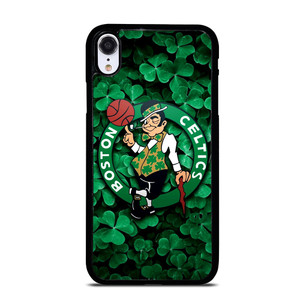 BOSTON CELTICS GREEN LOGO BASKETBALL TEAM iPhone XR Case