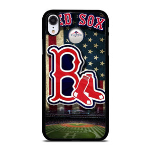 BOSTON RED SOX BASEBALL USA FLAH iPhone XR Case