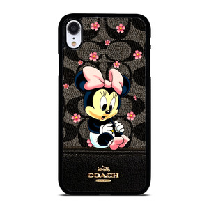 COACH NEW YORK LOGO BABY MINNIE MOUSE iPhone XR Case