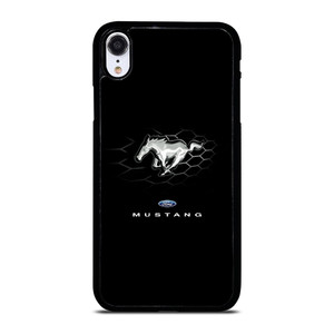 FORD MUSTANG LOGO BLACK iPhone XR Case FORD MUSTANG LOGO BLACK iPhone XR Case