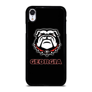 GEORGIA BULLDOGS BLACK WALL iPhone XR Case