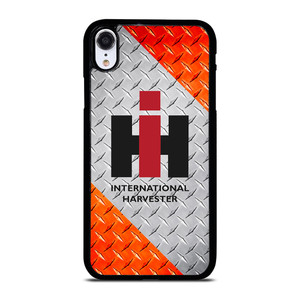 INTERNATIONAL HARVESTER IH FARMALL ORANGE EMBLEM iPhone XR Case INTERNATIONAL HARVESTER IH FARMALL ORANGE EMBLEM iPhone XR Case
