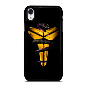 KOBE BRYANT BLACK MAMBA YELLOW iPhone XR Case