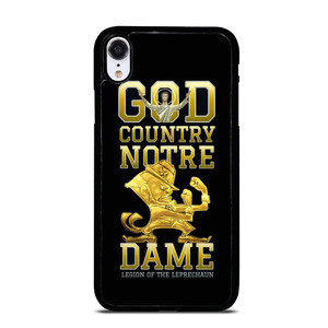 NOTRE DAME FIGHTING IRISH GOLD EDITION iPhone XR Case