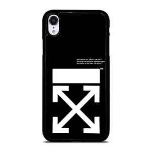 OFF WHITE BLACK WHITE iPhone XR Case OFF WHITE BLACK WHITE iPhone XR Case