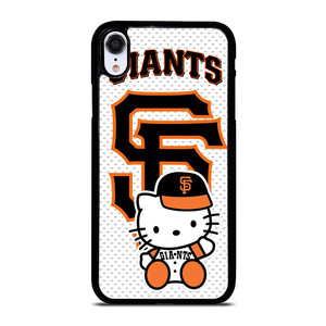 SAN FRANCISCO GIANTS MLB HELLO KITTY iPhone XR Case SAN FRANCISCO GIANTS MLB HELLO KITTY iPhone XR Case