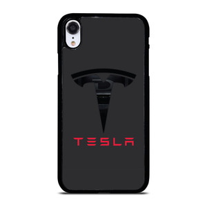 TESLA MOTORS BLACK ICON iPhone XR Case TESLA MOTORS BLACK ICON iPhone XR Case