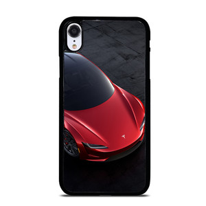 TESLA RED ELECTRIC CAR iPhone XR Case