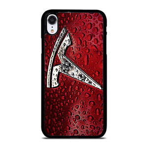 TESLA RED WATER EMBLEM iPhone XR Case TESLA RED WATER EMBLEM iPhone XR Case