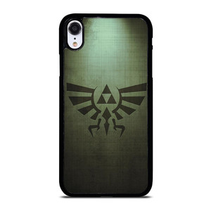 THE LEGEND OF ZELDA METAL SYMBOL iPhone XR Case THE LEGEND OF ZELDA METAL SYMBOL iPhone XR Case