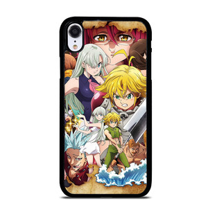THE SEVEN DEADLY SINS MELIODAS AND FRIENDS iPhone XR Case