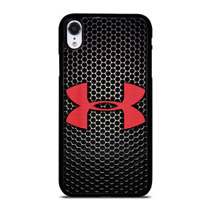 UNDER ARMOUR BLACK SYMBOL RED iPhone XR Case UNDER ARMOUR BLACK SYMBOL RED iPhone XR Case