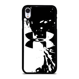 UNDER ARMOUR BLACK WHITE iPhone XR Case UNDER ARMOUR BLACK WHITE iPhone XR Case