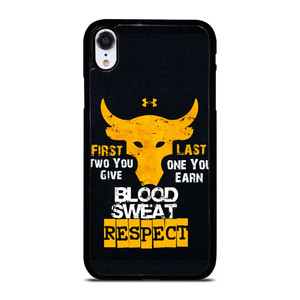 UNDER ARMOUR PROJECT ROCK BLOOD SWEAT iPhone XR Case